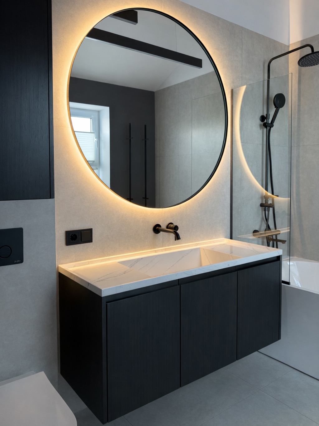 Kupaonski element - porculan, MDF — prikaz 1
