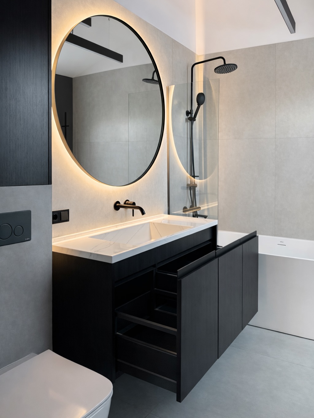 Kupaonski element - porculan, MDF — prikaz 3